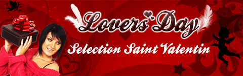 Lover's Day, la s�lection Saint Valentin