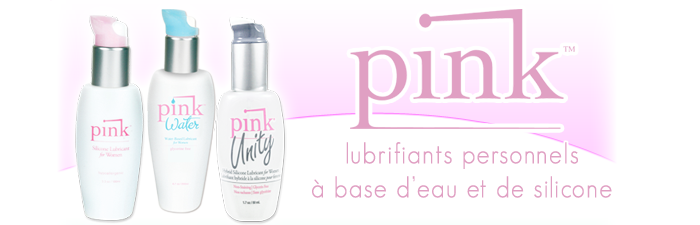 PINK lubrifiants à base d'eau et de silicone