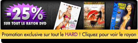 DVD: -25% sur tout le HARD!