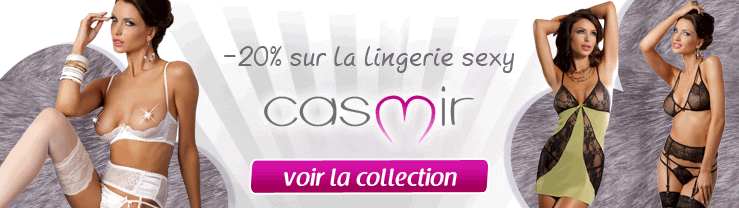 Folie: -20% sur toute la lingerie Casmir !