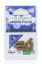 Gaston Etalon (blister 6 gélules) - Le Retardateur de Jouissance pour homme 100% bio, certifié et fabriqué en France, en blister de 6 gélules.