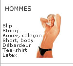 notre catalogue Hommes