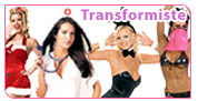 Transformiste : Transformez radicalement votre apparence gr�ce � nos perruques, faux seins et chaussures Drag queen.