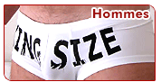 Hommes : Lingerie hot et tenues mode sp�cial m�les, voici une collection de sous v�tements et de pr�t � porter sexy r�serv�e aux hommes.