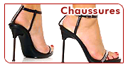 Chaussures : Des chaussures sexy: bottes et cuissardes, escarpins, talons aiguilles, semelles compens�es, mules et la Collection New Rock.