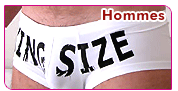 Hommes : Lingerie hot et tenues mode sp�cial m�les, voici une collection de sous v�tements et de pr�t � porter sexy r�serv�e aux hommes.