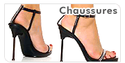 Chaussures : Des chaussures sexy: bottes et cuissardes, escarpins, talons aiguilles, semelles compens�es, mules et la Collection New Rock.