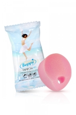 Boite 8 tampons Beppy WET : tampons hygiéniques sans ficelle pour une vie active pendant les règles. Version Wet en mousse spéciale et humectée au Lactagel.