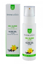 Lubrifiant Bio Vanille 100 ml : Gel Glisse Vanille est un lubrifiant intime 100% bio qui respecte la planète,  comestible et enrichi à l'Aloé Vera.