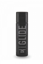Lubrifiant Mister B Glide 30ml : Lubrifiant intime de classe médicale à base de silicone, pour usages multiples: lubrification, plaisir, hydratation, massages.