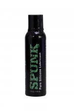 Lubrifiant Spunk Pure Silicone 118 ml : Lubrifiant ultra glissant et ultra longue durée à base d'un mélange de 4 silicones. Flacon de 118 ml.