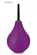 Poire à lavement Showerplay P3 - violet : Poire à lavement classique, coloris violet, contenance de 224 ml, pour votre hygiène intime.