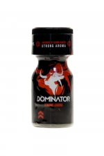 Poppers Black Dominator 10ml : Aphrodisiaque d'ambiance hybride (amyl + propyl) Ultra puissant (flacon de 10 ml), élaboré par Jolt.