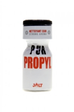 Poppers Pur Propyl Jolt 10ml : arôme aphrodisiaque haute qualité de la collection Pur de Jolt au Nitrite de Propyle, spécial sensations fortes, flacon de 10 ml.