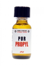 Poppers Pur Propyl Jolt 25ml : arôme aphrodisiaque haute qualité de la collection Pur de Jolt au Nitrite de Propyle, spécial sensations fortes, flacon de 25 ml.