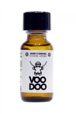 Poppers Voodoo 25ml : Aphrodisiaque d'ambiance hybride (amyl + propyl) procurant des sensations extra fortes (flacon de 25 ml).