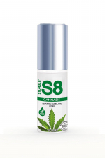Lubrifiant S8 Hybride Cannabis 50ml : Lubrifiant Premium infusé au CBD), relaxant, ultra glissant, doux et soyeux et compatible avec les préservatifs.