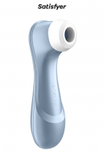 Stimulateur Pro 2 Generation 2 bleu - Satisfyer : Le stimulateur féminin ultime pour des orgasmes plus rapides, plus intenses et multiples. Modèle bleu.