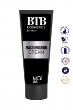 Crème de masturbation Homme - BTB Cosmetics : Crème de masturbation pour homme (tube de 100ml) longue durée et hyper glissante, permettant d'intensifier le plaisir.