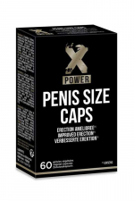 Penis Size Caps (60 gélules) : Complément alimentaire à base de plantes qui permet d'améliorer l’érection et la taille du pénis. 