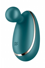 Stimulateur Spot On 1 vert - Satisfyer : Mini stimulateur clitoridien en silicone offrant une stimulation précise, des vibrations profondes et ultra puissantes. Modèle vert.